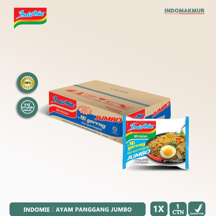 

Indomie Goreng Jumbo - 1 Dus / 1 Karton