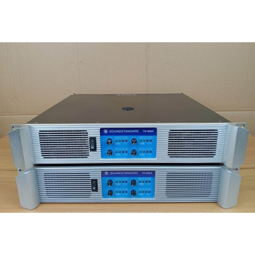 POWER AMPLIFIER TD-8004 / TD8004  / TD-10004 / TD10004  / TD-12004 /  TD12004  CLASS TD