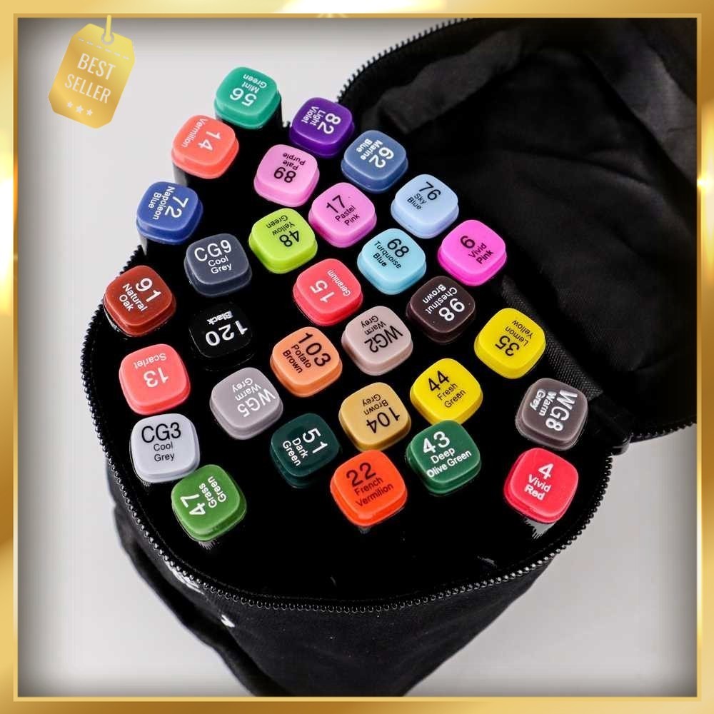 

Toddi Spidol Dual Side Fine Art Marker 30 Color - T30