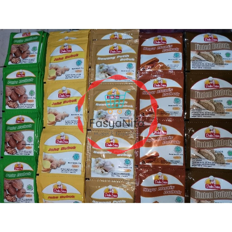 

️ PADASUKA BUMBU DAPUR BUBUK ISI 12 - Fasyanita Denpasar
