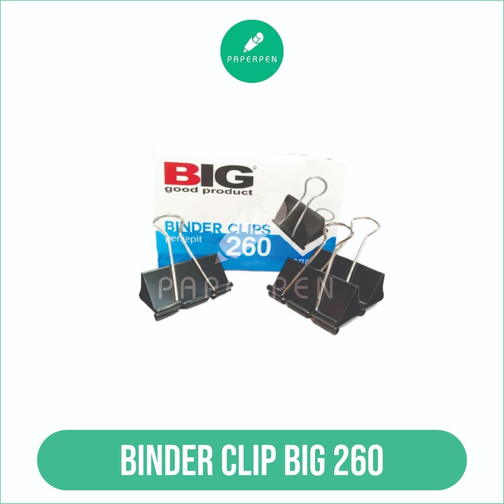 

[CCATK] BINDER CLIP BIG 260/binder klip/klip kertas