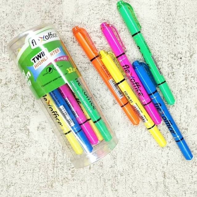 

(PST.ATK) Highlighter / Stabilo Flexoffice Hl-01