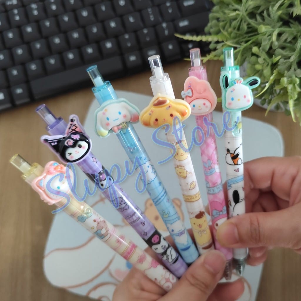 

SLP Pensil Abadi CUTE Kuromi My Melody Cinnamoroll Pochacco Pompompurin Hello Kitty