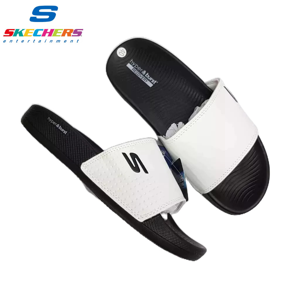 TERLARIS SANDAL SKECHERS HYPERBURST SLIDE PRIA UKURAN 40-44