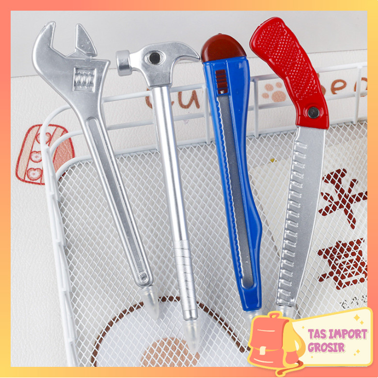 

Tas Import - S6453 Pena Bentuk Obeng Palu / Alat Tulis Sekolah Unik Anak / Pulpen Motif Alat Kerja Bengkel / Pena Unik Bentuk Toolkit