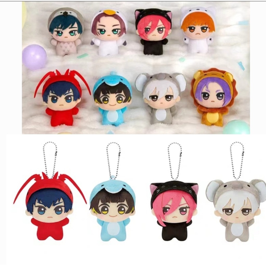 PO 21 HARI.BLUELOCK CHIBIGURUMI ANIMAL KIGURUMI//GANTUNGAN ANIME KEYCHAIN//BACHIRA ISAGI CHIGIRI NAG