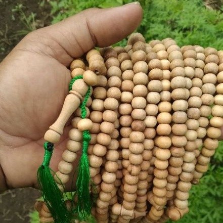 Tasbih 500 Butir Kayu Cendana Lokal Jawa Harum Dan Wangi