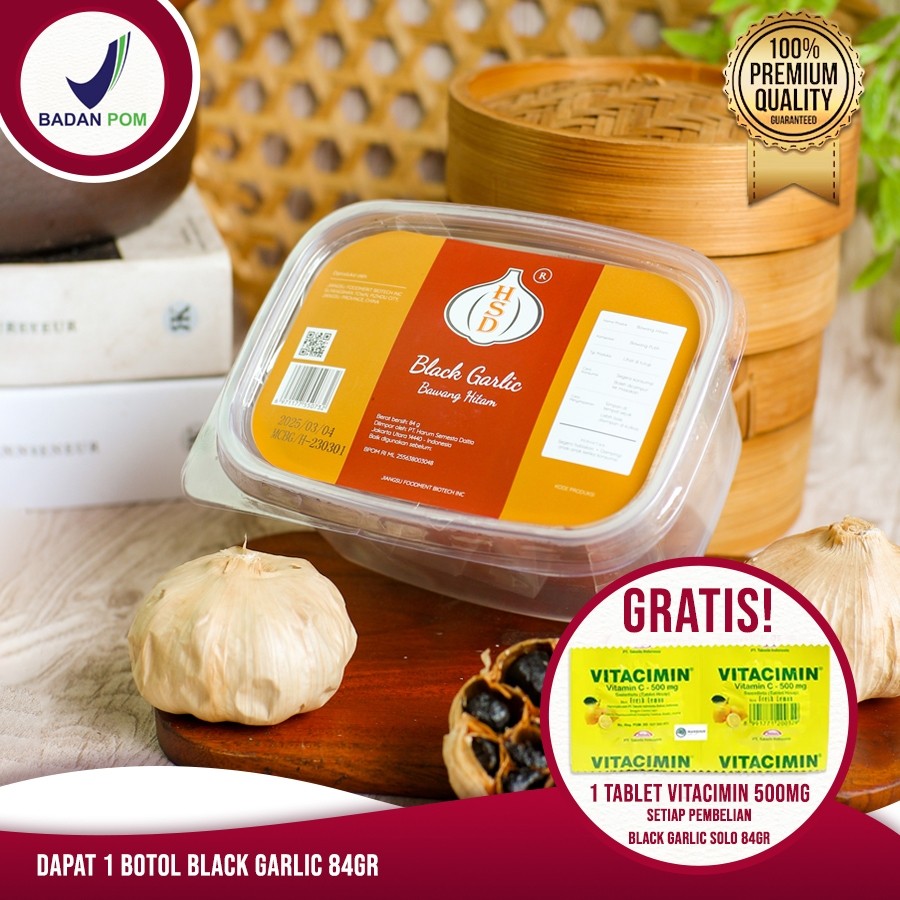 

[LW] HSD Black Garlic ( Bawang Hitam 84 Gram )