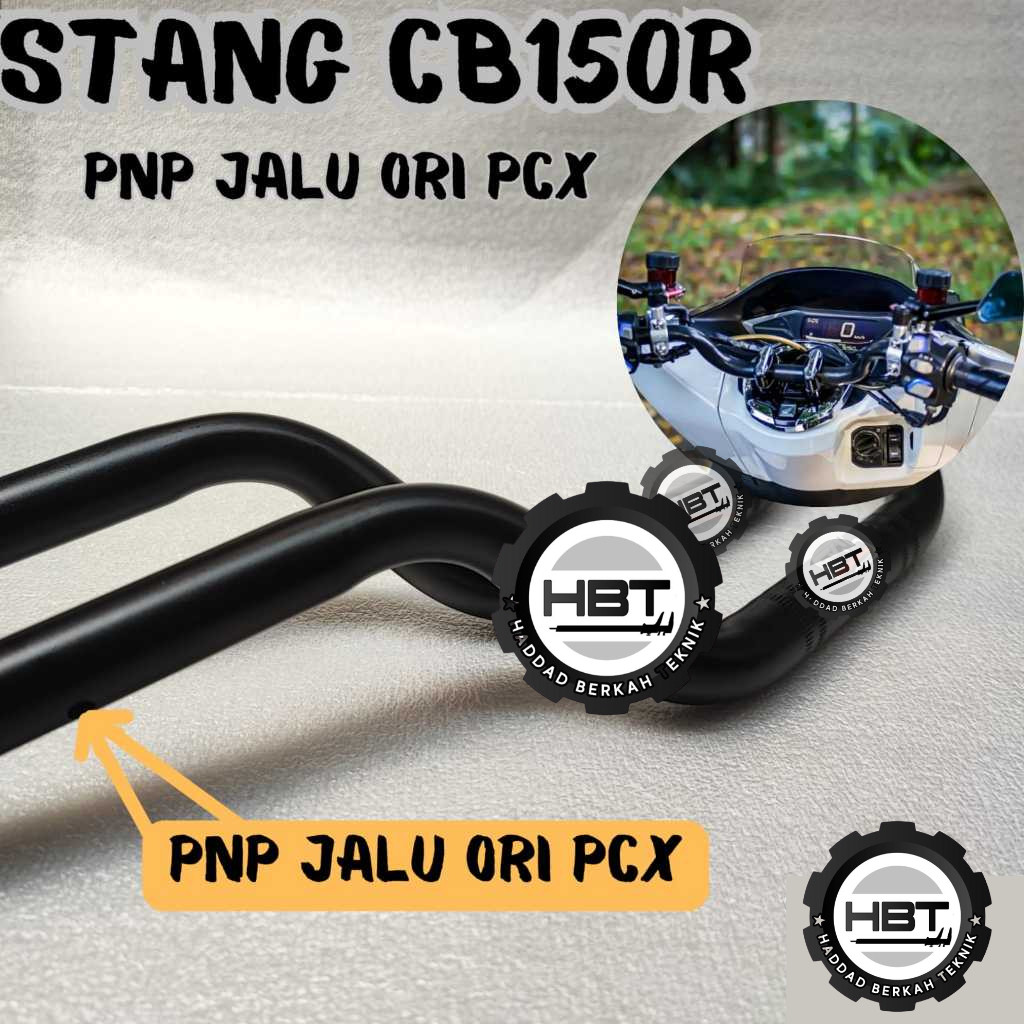 Stang Stir Setang Setir Honda CB150R CBR CB 150 R Led Pendek PCX Hitam AHM 99% Mirip ORI AHM CB GL M