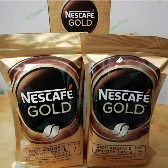 

[PROMO TERBAIK]- Nescafe Gold Refill 170gr Malaysia kopi import