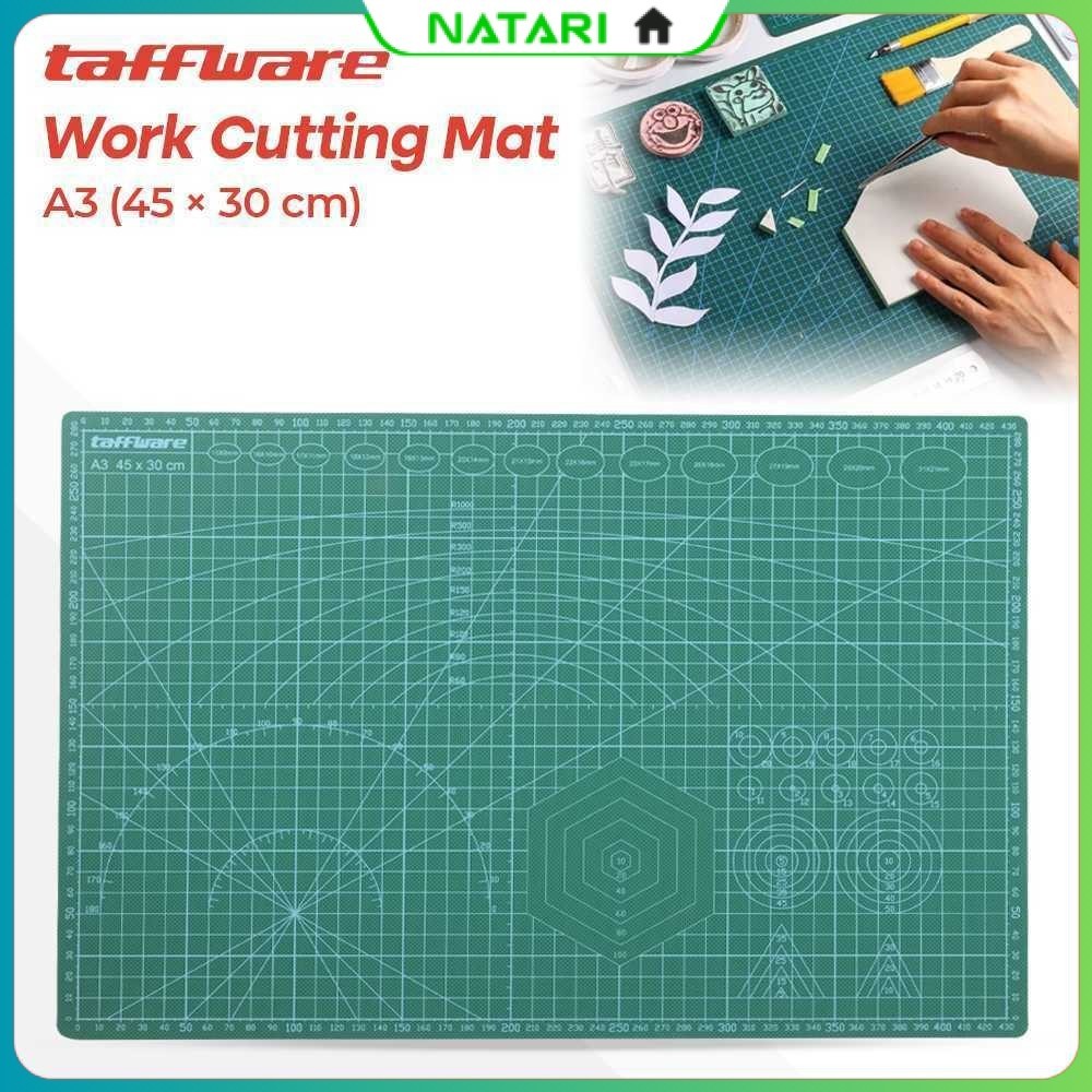 

Taffware Alas Potong Work Cutting Mat Pad A3 45x30cm