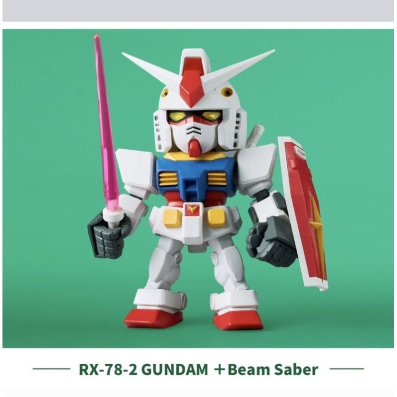 QMSV Mini RX-78 GUNDAM 2nd Model Series Blind Box Action Figure Art Toys