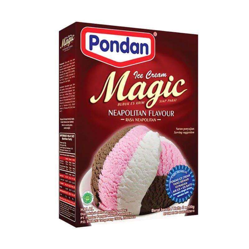

PONDAN ICE CREAM MAGIC RASA NEOPOLITAN 300 GRAM - ABO