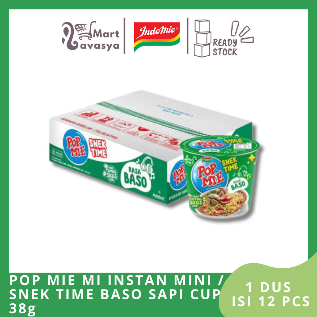 

POP MIE INSTAN CUP MINI BASO 38g - 1 DUS - KOTA BANDUNG - LAVASYA MART