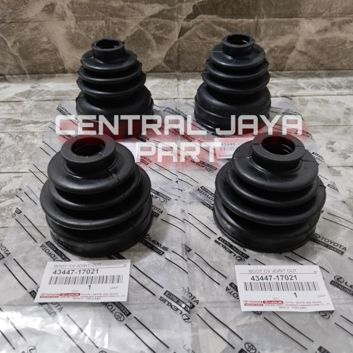 BOOT CV JOINT LUAR DALAM VIOS OLD VIOS GEN 1 SET 4PC ORIGINAL BERKUALITAS