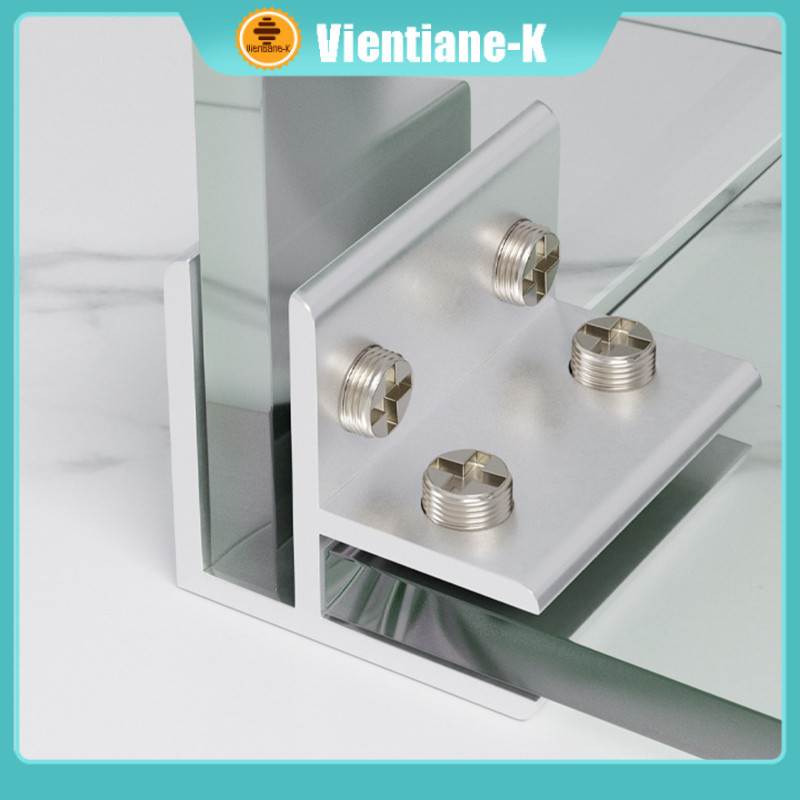 Siku Jepit Kaca / Siku Penjepit Kaca / Konektor Jepit Kaca / Glass Edge Connector Clamp