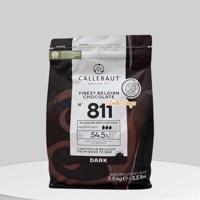 

CALLEBAUT BELGIAN CHOCOLATE REPACK - chocolate couverture callets - REPACK 823 250G