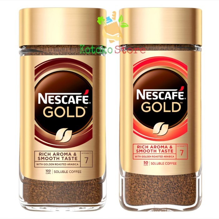 

Nescafe Gold Decaf/Nescafe Gold Smooth & Rich/Kopi Nescafe Jar 100gr - Decaf