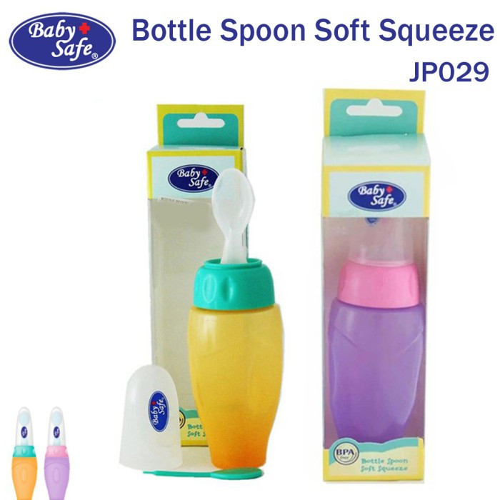Baby Safe Bottle Spoon Squeeze