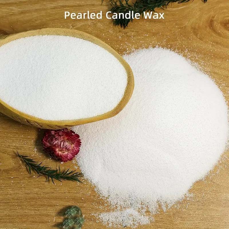 

Pearl Candle Set -200g Pearl Candle and 20pcs Candlewick,Pearl Candle with Candlewick, Sand Wax for Weddings Parties Valentine's