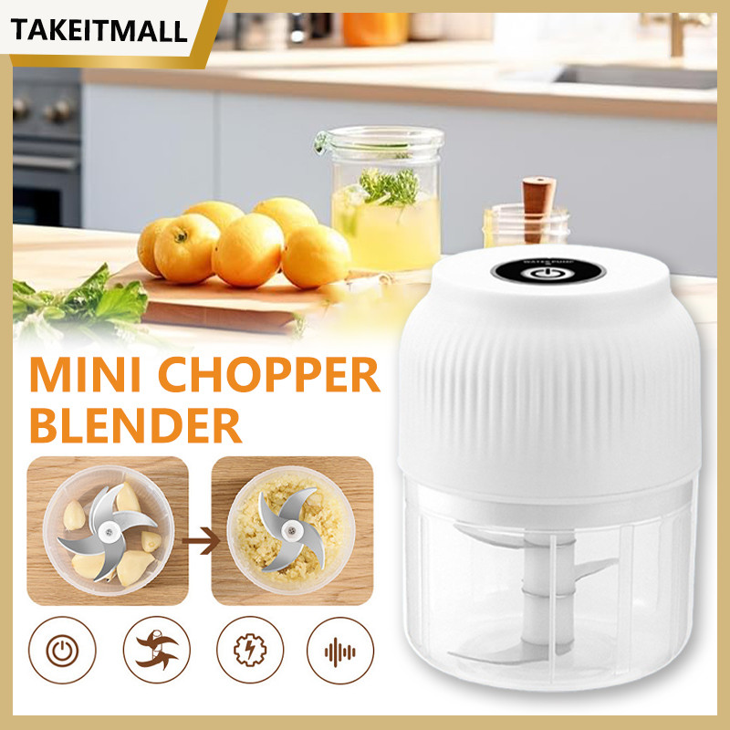CHOPPER MINI USB PORTABLE MINI /Blender Mini Serbaguna Blender Bumbu Portable