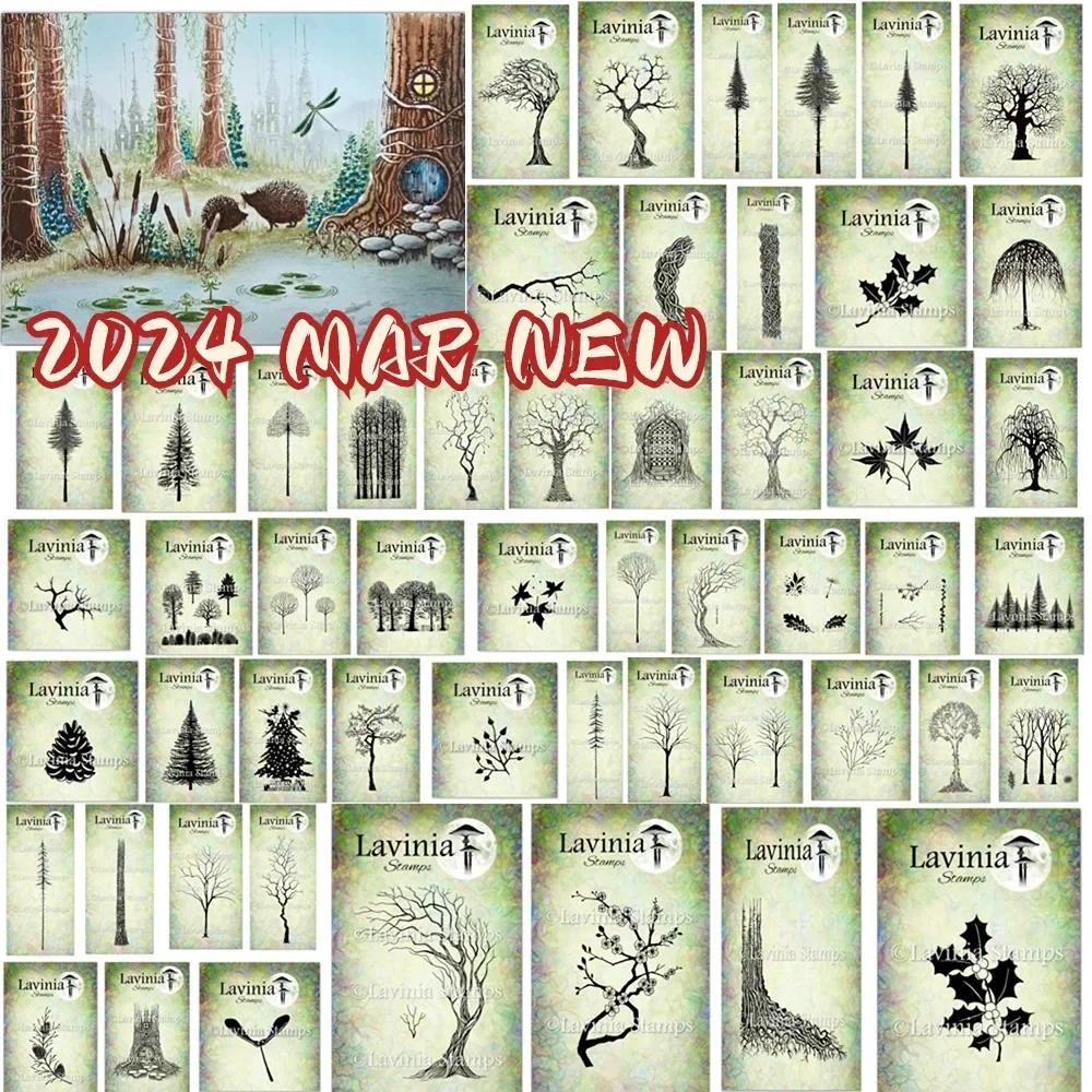 

2024 New Small Branch Transparent Clear Silicone Stamp Seal for DIY scrapbooking Making photo album Decorative