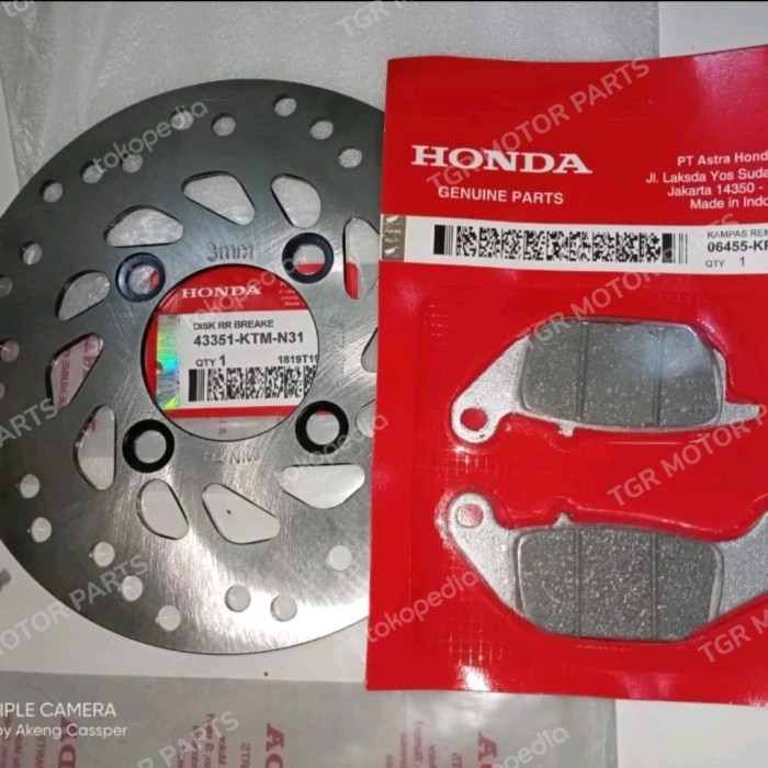 JJH PIRINGAN DISK BELAKANG CAKRAM SUPRA X 125 BLADE 125 SUPRA X 125 FI SET
