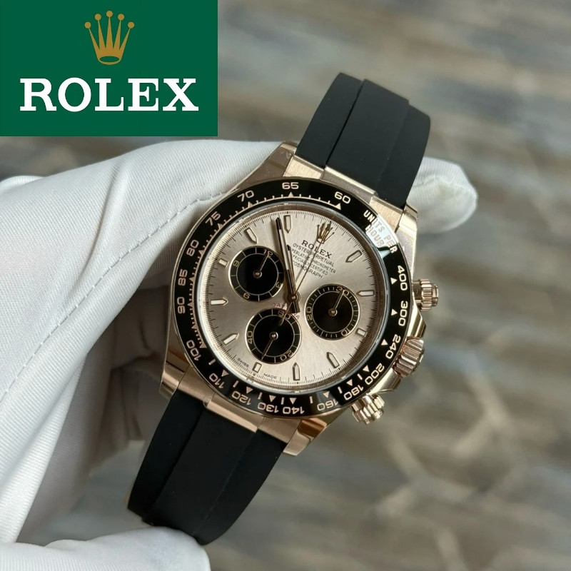 ( Rolex 100% Asli)Rolex Datonga Series，Jam Tangan Pria Jam Tangan Mekanis(m126515ln-0006)