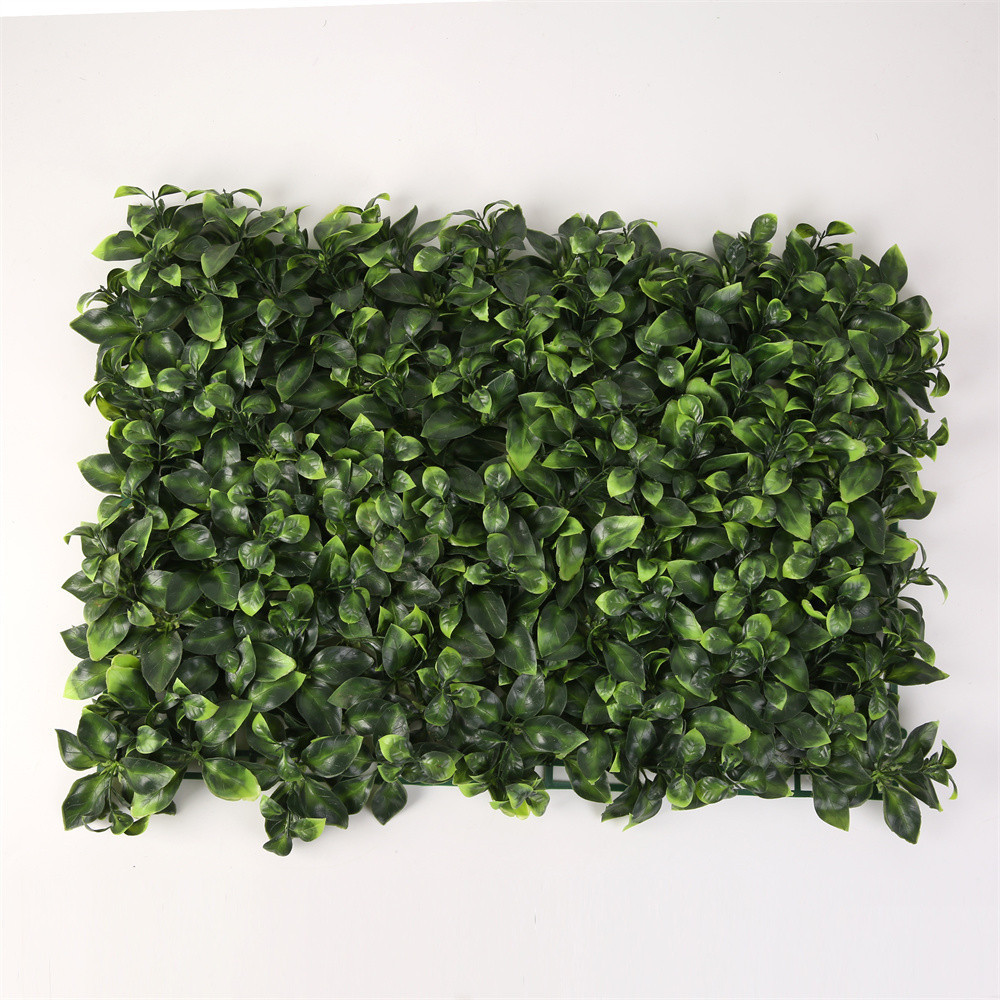 Artificial Flower Rumput Dinding Bunga Hias Pagar Sintetis Rumput Dekorasi Hijau Plastik Rumput
