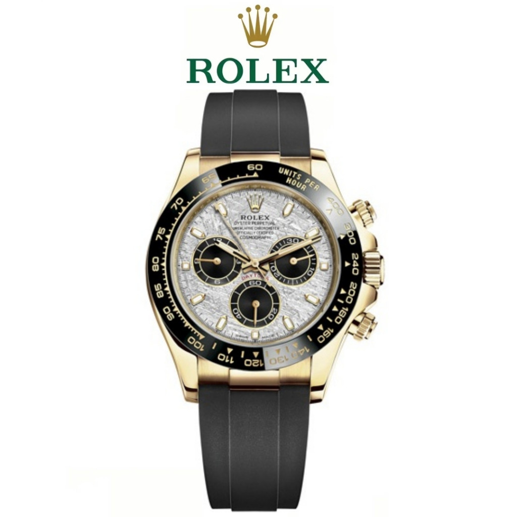 Rolex【100% ASLI】Daytona Original Jam Tangan RΟLΕΧ Cosmograph Daytona M116518ln-0076 Automatic 18CT Y