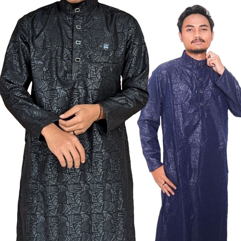 BAHAN PREMIUM / (COD JUBAH SULTAN) Jubah Pria Remaja Dewasa Embos / Gamis Pria Embos / Gamis Alharbi
