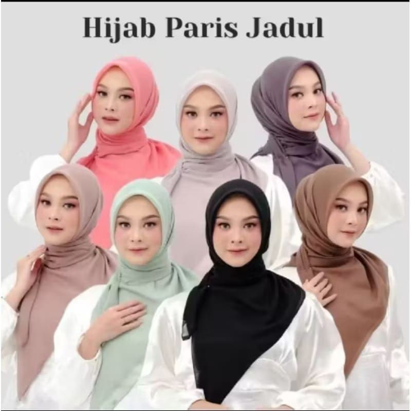 Paris Jadul Varisha// Jilbab Paris Jadul Varisha// Paris Jadul Segiempat// Paris Jadul Azara