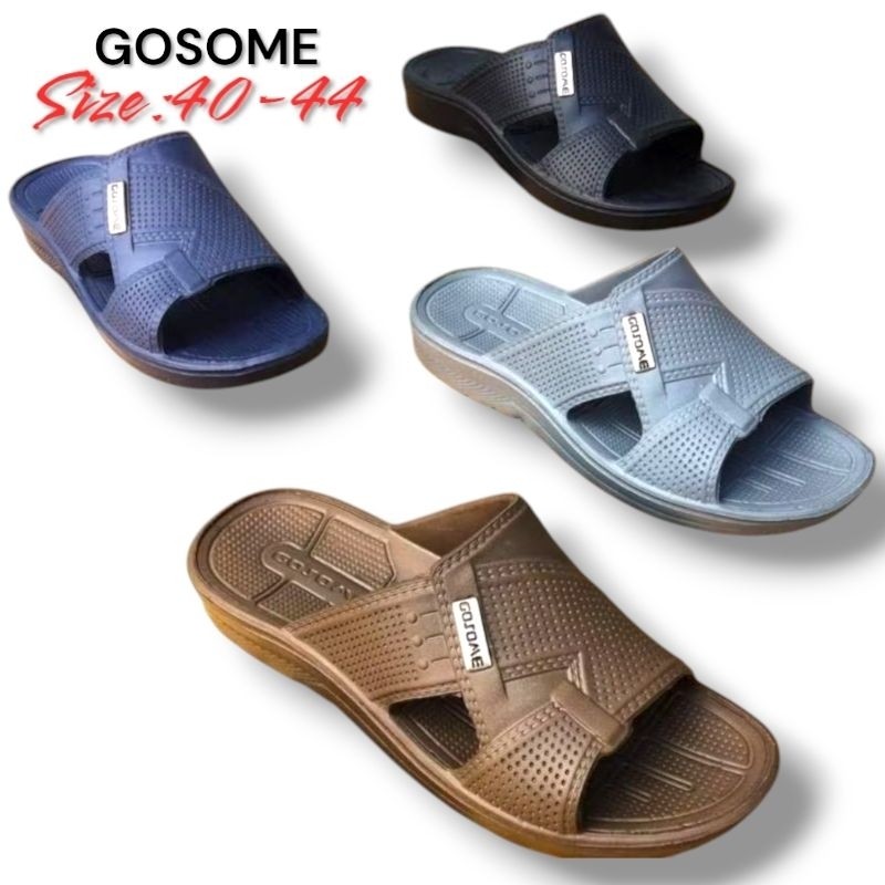 [DISKON GILA] SANDAL SELOP PRIA KARET EVA GOSOME 910(40-44)