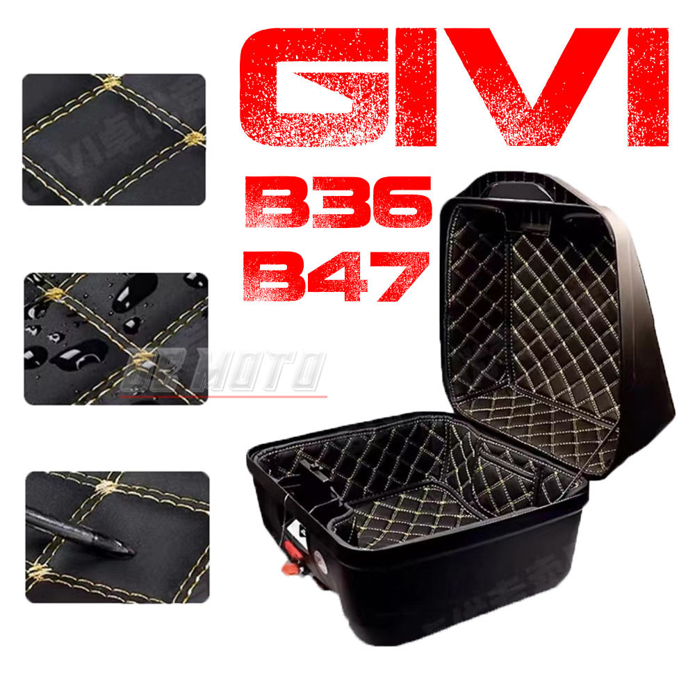 For Givi B32 B47 Motorcycle Rear Trunk Case Liner Luggage Box Inner Rear Tail Seat Case Bag Lining P