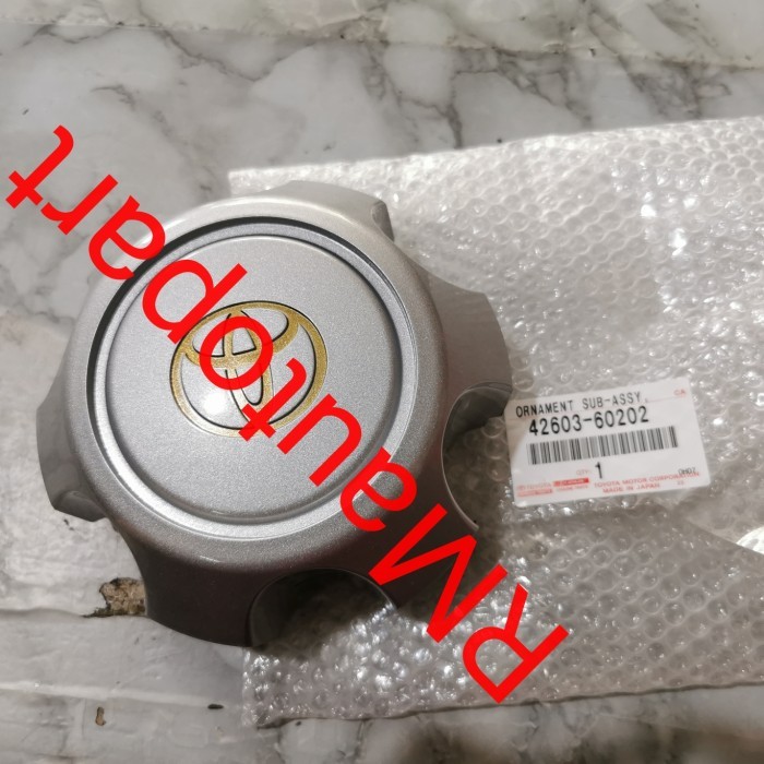 Dop roda original velg land cruiser HDJ80 VX80 (dengan Free Lock) BARU