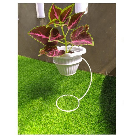 Bayar cod / Standing Pot Bunga bahan besi Minimalis model melayang / RAK BUNGA MINIMALIS / RAK POT B