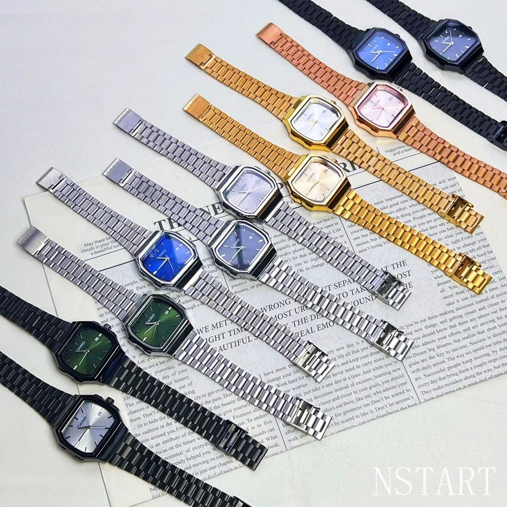 Casio G SHOCK Analog Quartz Stainless Steel Watch Casio Kualitas Pria dan Wanita Sinkron berkilau Da