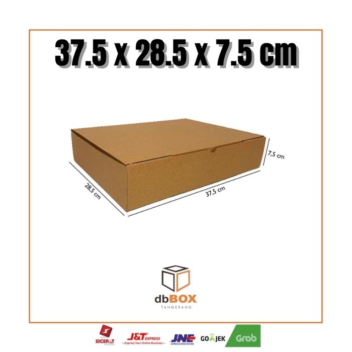 

Kardus 37.5x28.5x7.5 cm | Box Die Cut dan Easy Usage | Box Kue Tart | Kardus Murah