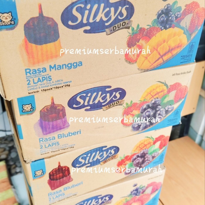 

SILKYS PUDDING DUO MIX 3 VARIAN ISI 15PACK (150PCS)