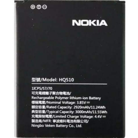 COD HQ510 - Baterai NOKIA 2.2 TA-1179,TA-1183 HQ510 Battery Batre Batu Batrei HP NOKIA 2.2 TA-1179,T