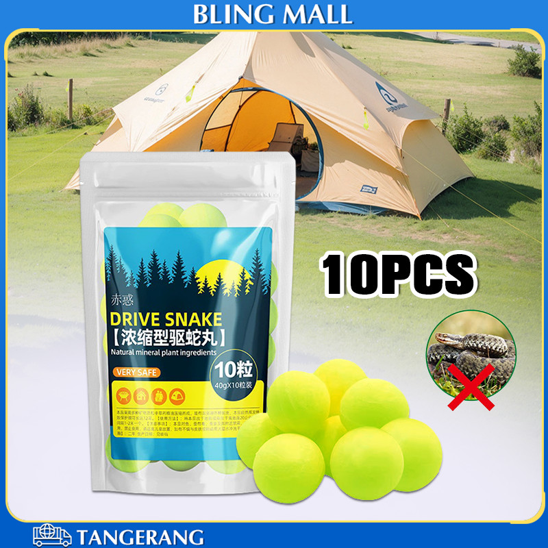 10PCS Pengusir Ular Outdoor Obat Pengusir Ular Tahan Air