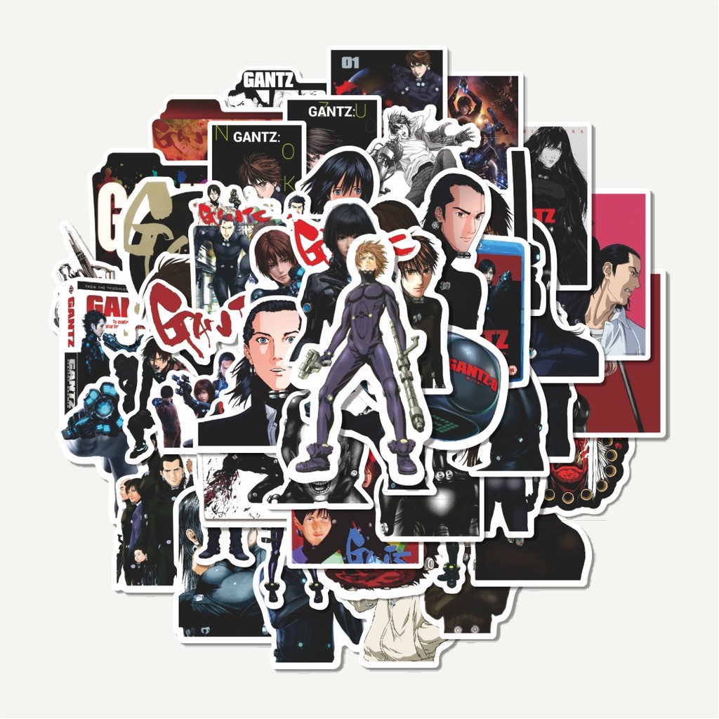 

Sticker Pack Stiker Anime Gantz Char Mix 1 | Sticker TUMBLR | Stiker LAPTOP KOPER HELM