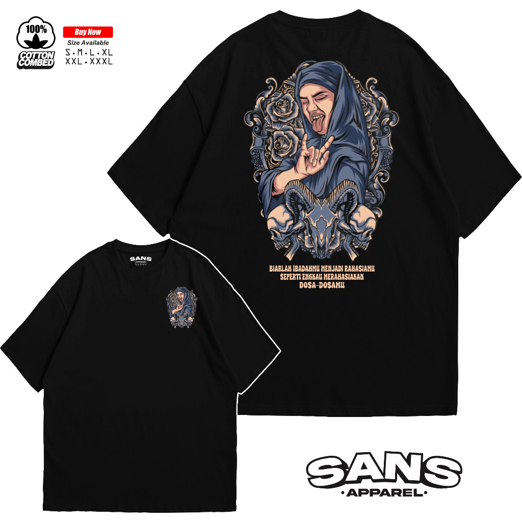 Kaos Pluralisme Biarlah Ibadahmu Menjadi Rahasiamu New Series - Kaos Pluralisme Terlaris - Baju kata