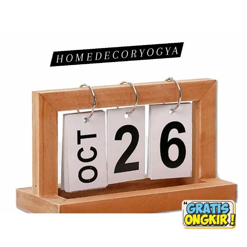 

BLM Kalender Meja Unik Cantik Shabby | Kalender Kayu Hiasan Terbaru