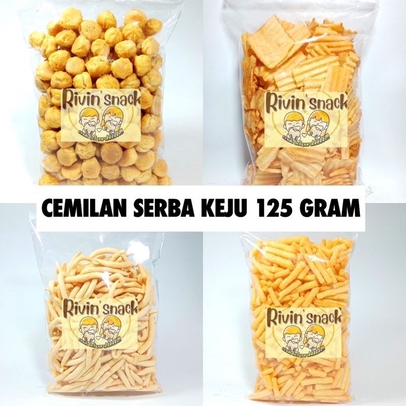 

SNACK / CEMILAN SERBA KEJU 250gr ANEKA KILOAN (RIVINSNACK) ( CHEESE STIK / SAGU KEJU / SINGKONG KEJU / SOES KEJU / STIK KEJU / CENDOL KEJU / BAGELEN KEJU / KEPITING KEJU / MAKARONI KEJU / TARO KEJU / CHIKI KEJU / USUS KEJU / SALE PISANG KEJU / BAWANG KEJU