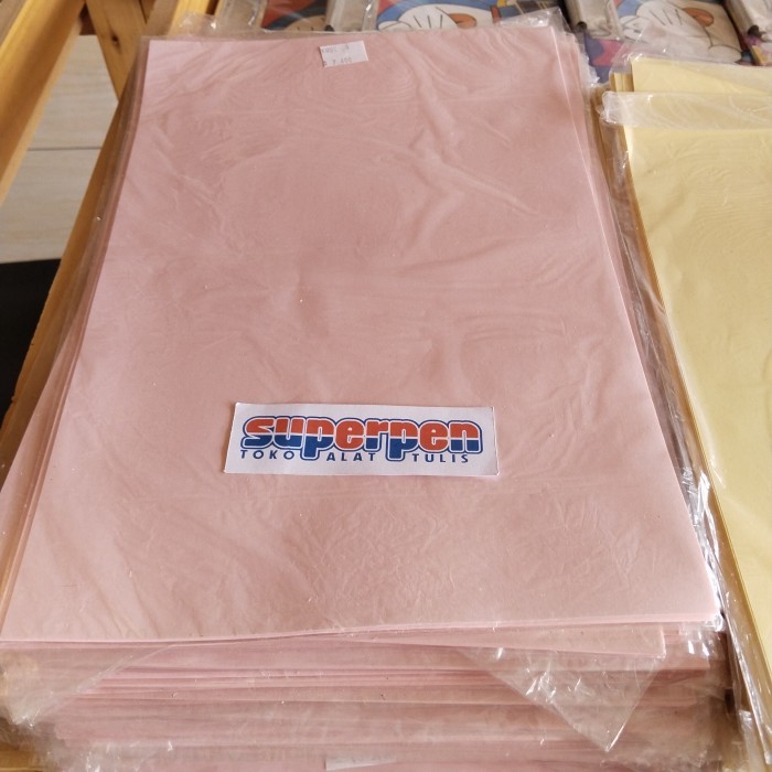 

Kertas HVS F4 Warna Pink Ecer Isi 10
