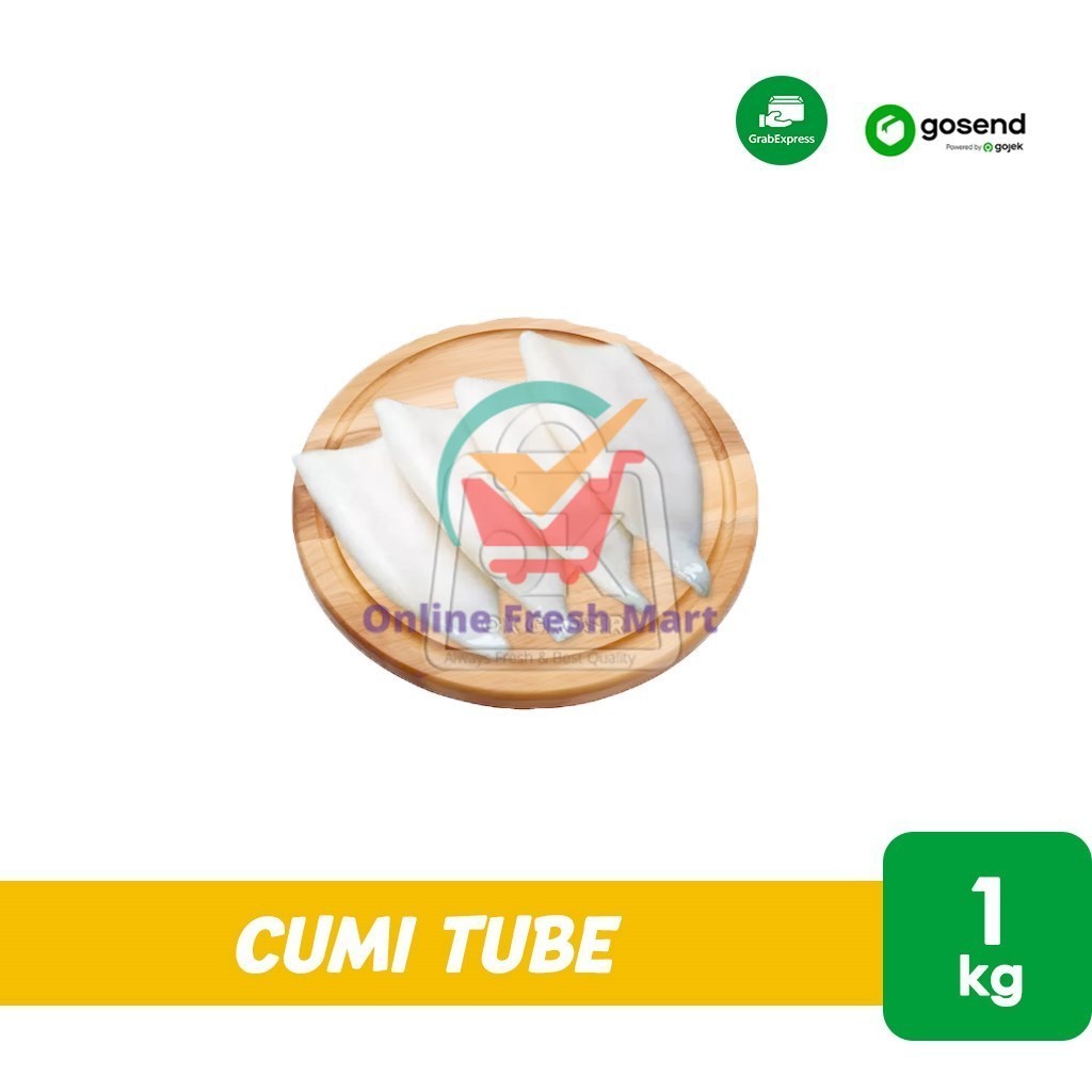 

Cumi Tube Import / Squid Tube 1Kg (KHUSUS INSTANT) - Online Fresh Mart Denpasar