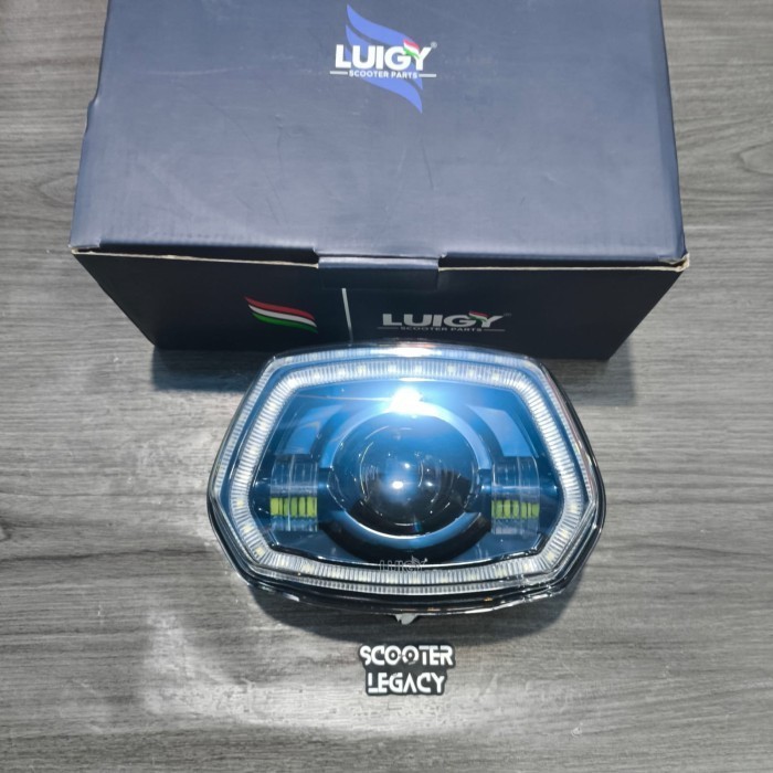 Headlamp LED Daymaker DRL LUIGY Vespa Sprint