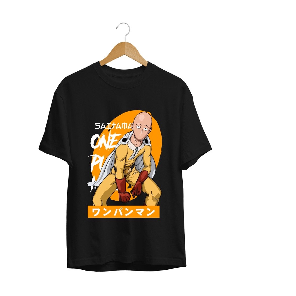 BAJU KAOS ANIME SAITAMA ONE PUNCH MAN manga jepang t'shirt MUSCLE OPM
