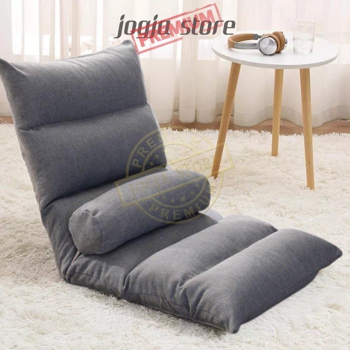 Kursi Lesehan Santai Kursi Malas Sofa Lipat Busa Dakron Premium 6 Grid